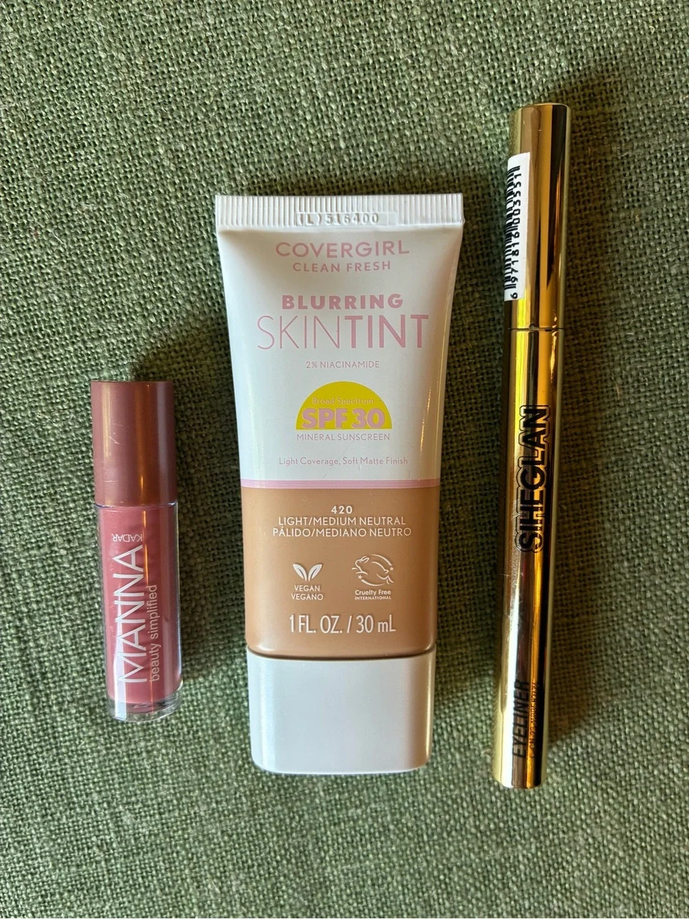 3-Piece Makeup Bundle | CoverGirl, Manna Kadar & SheGlam